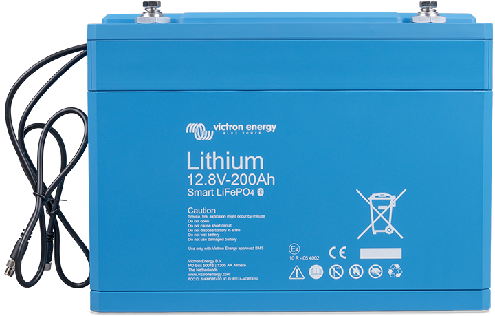 Litium batteri 12,8V & 25,6V Smart